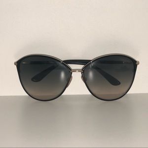 Tom Ford Penelope 59mm Gradient Cat Eye Sunglasses